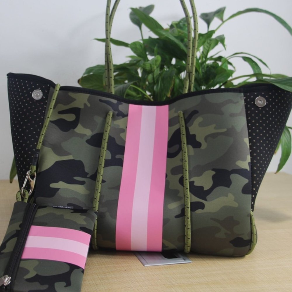Camo Neoprene Tote